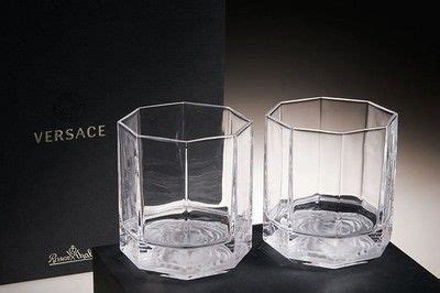 versace scotch glasses|versace wine glass set.